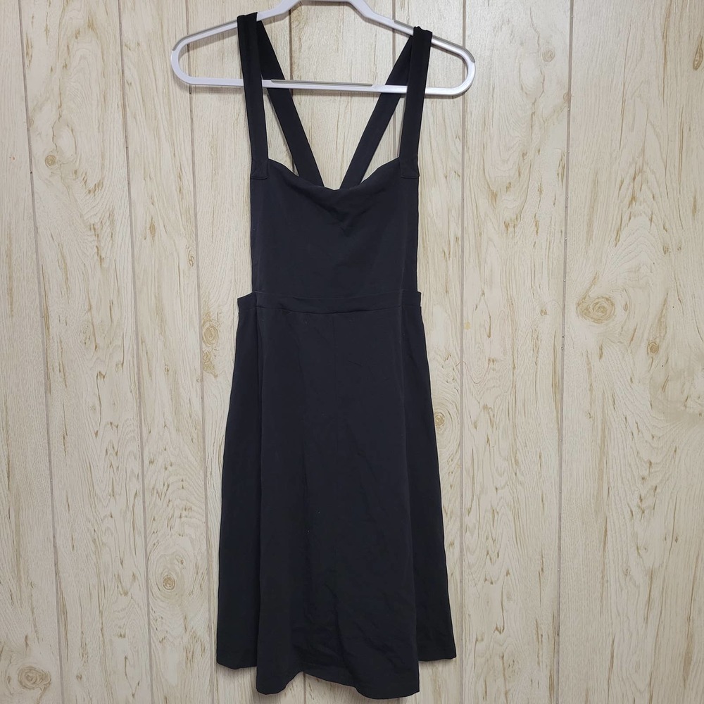 ASOS Black Cross Cross Back Mini Dress 10